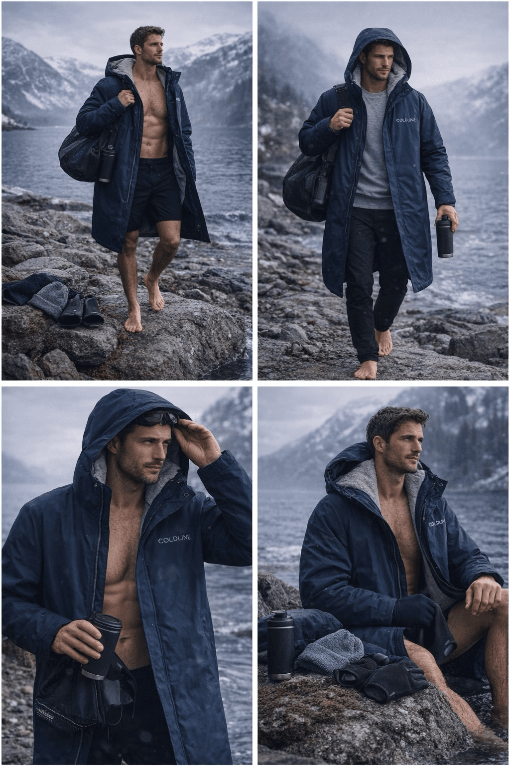 CØLDLINE Recovery Coat - Men's Campaign