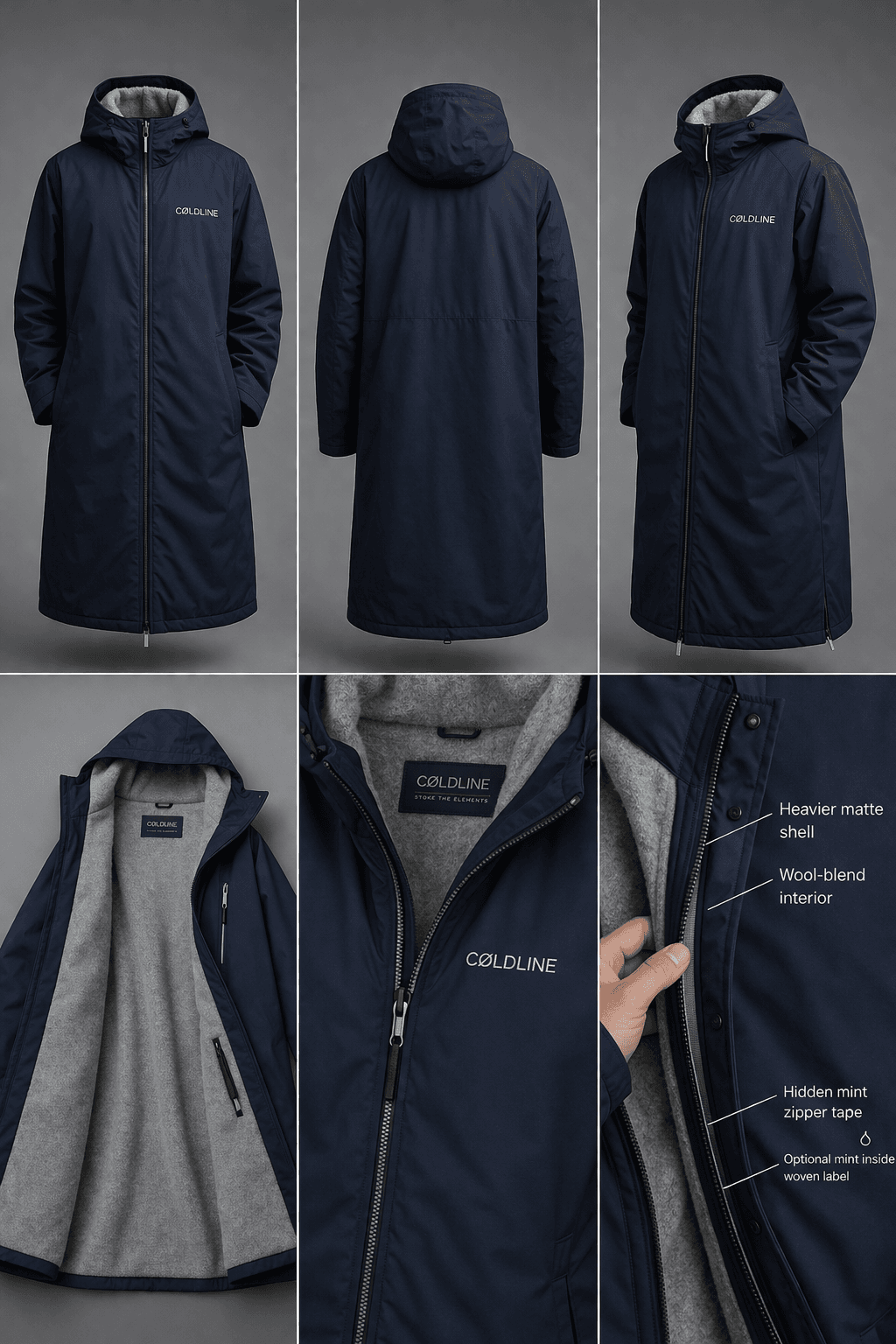 CØLDLINE Recovery Robe - Product Details