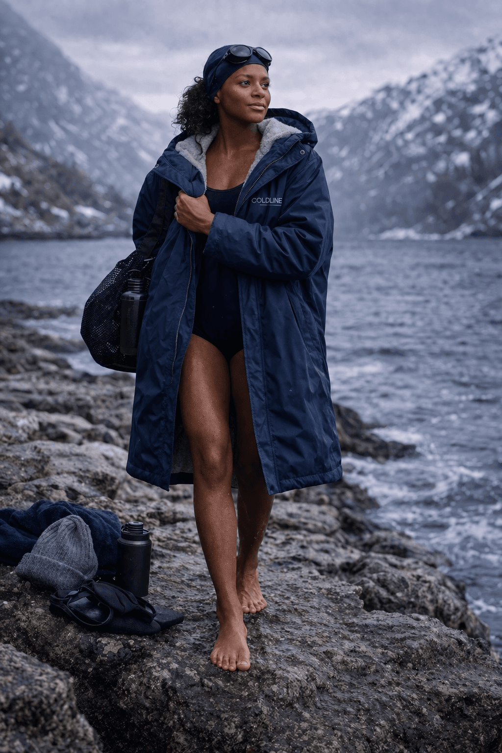 CØLDLINE Recovery Coat - Women's Campaign